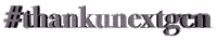 thankunextgen Sticker by Ariana Grande