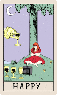 Happy On The Line GIF by Jenny Lewis