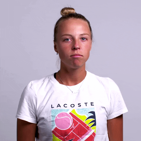 Sad Anett Kontaveit GIF by WTA