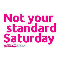 StandardLifeUK running racing walking race Sticker