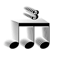 Rhythm Notation Sticker by Adrian Valia