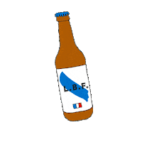 party beer Sticker