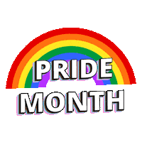 Rainbow Pride Sticker by WildSkyMedia