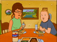 King Of The Hill Dinner GIF