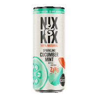 Orange Sparkling Sticker by Nix & Kix