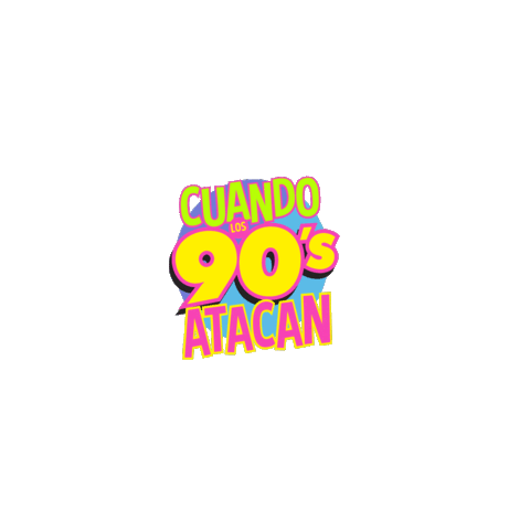 party 90s Sticker by La Mega Estación