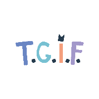 Tgif Sticker by Meroware