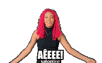 Ae Click Here Sticker by Salon Line