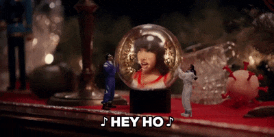 Megan Thee Stallion Snow Globe GIF by Jimmy Fallon