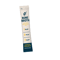 Lemon Bonebroth Sticker by Bare Bones