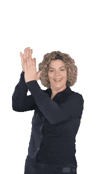 Happy Clapping Sticker by Kapsalon Haarbalans