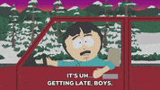 snow randy marsh GIF by South Park 