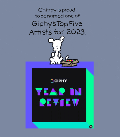 Top Five Artsts For 2023 GIF by Chippy the Dog