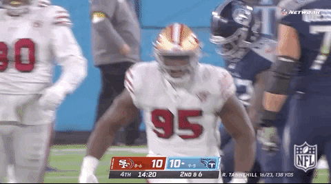 San Francisco 49Ers Football GIF by NFL