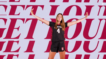 Hype Win GIF by Stanford Athletics
