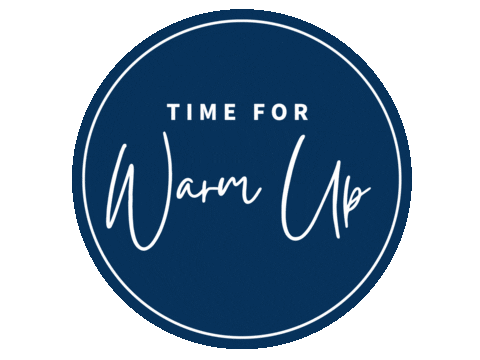 Warm Up Sticker by EN GARDE Marketing