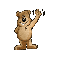 Bär Sticker by Büdenbender Hausbau