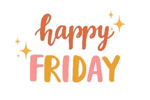 Happy Friday Sticker