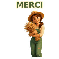 Merci Sticker