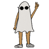 Halloween Ghost Sticker