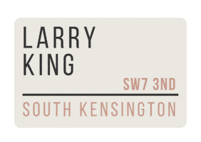 larrykinghaircare hair london notting hill larry king Sticker