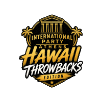 Party Hawaii Sticker by Internationallifeathens