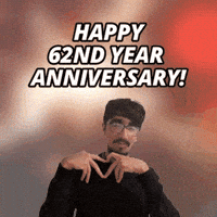62 Year Anniversary GIF