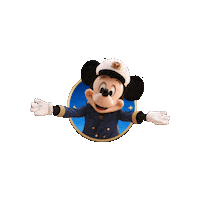 Disney Adventure Captain Minnie Sticker by DisneyCruiseLine