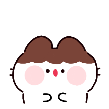 ttun_nyang_ giphyupload cat wow surprise Sticker