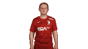 Fc Augsburg Yawn Sticker by Bundesliga