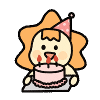 Party Birthday Sticker