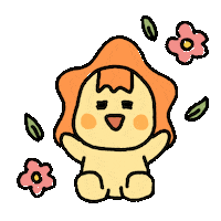 Flower Spring Sticker