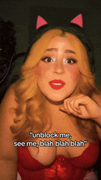 Pick Me Blah Blah Blah GIF