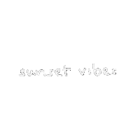 vibes sunset font sunsetvibes degel Sticker