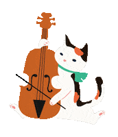 Cat Love Sticker by Miss Patina