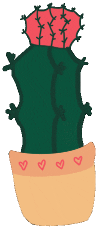 Flower Cactus Sticker