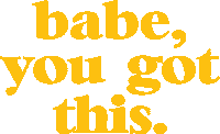 You Got This Motivation Sticker by Confetti Rebels