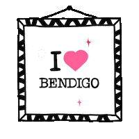 Ppd Bendigo Sticker by Petit Pixel Design