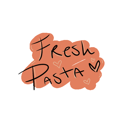 Fresh Food Pasta Sticker