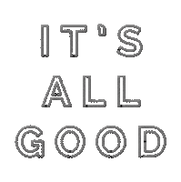 Its All Good Sticker by Midtown Yoga