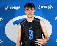 Sport Volleyball GIF by BYU Cougars
