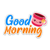 Happy Good Morning Sticker by Lucas and Friends by RV AppStudios