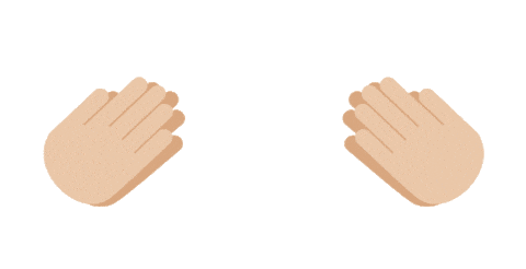 Clapping Congrats Sticker by Sixtwo Pilates & Yoga