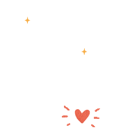 Sterne Love Sticker by KleinerSpatzWesterstetten