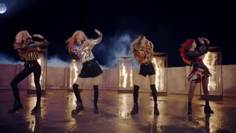 k-pop rose GIF