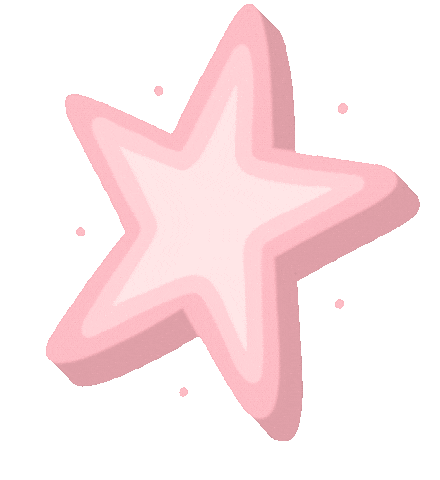 Pink Star Sticker by alexianedavenport