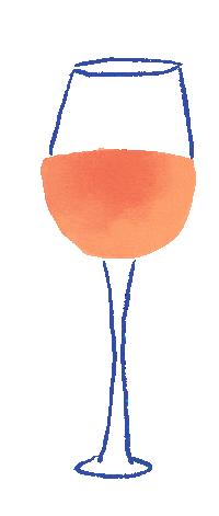 NudeWine drinkupthegoodlife blushedwhite nudewine dontcallmerose Sticker