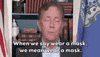 Ned Lamont Face Mask GIF by GIPHY News