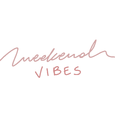 Weekend Vibes Sticker