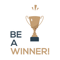 Be A Winner Sticker by Swapoo